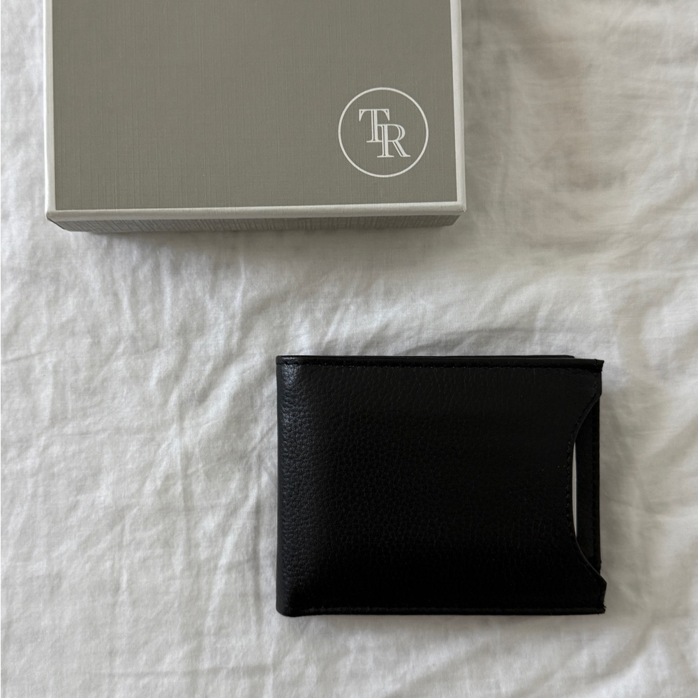 Black Leather Wallet
